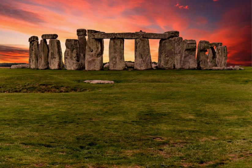 Ritrovato in Russia "Stonehenge" realizzato con ossa di mammut Una spettacolare foto di uno Stonehenge