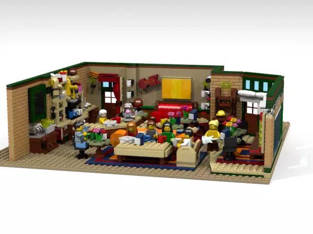 Dettagli del set LEGO Il Central Perk Coffee di Friends