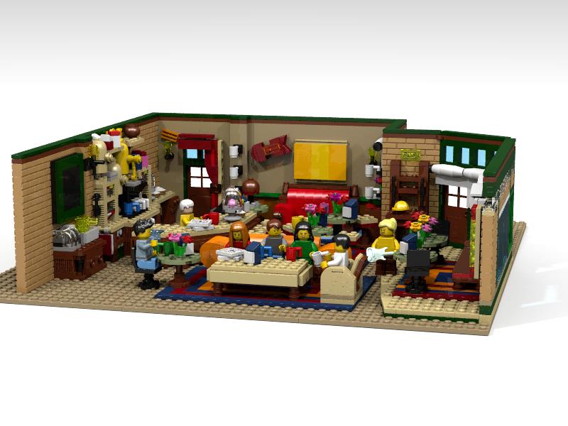 Il Central Perk Coffee di Friends di LEGO Dettagli del set LEGO Il Central Perk Coffee di Friends