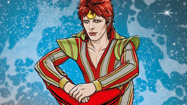 Arriva in libreria la biografia a fumetti di David Bowie illustrata da Michael Allred David Bowie di Michael Allred
