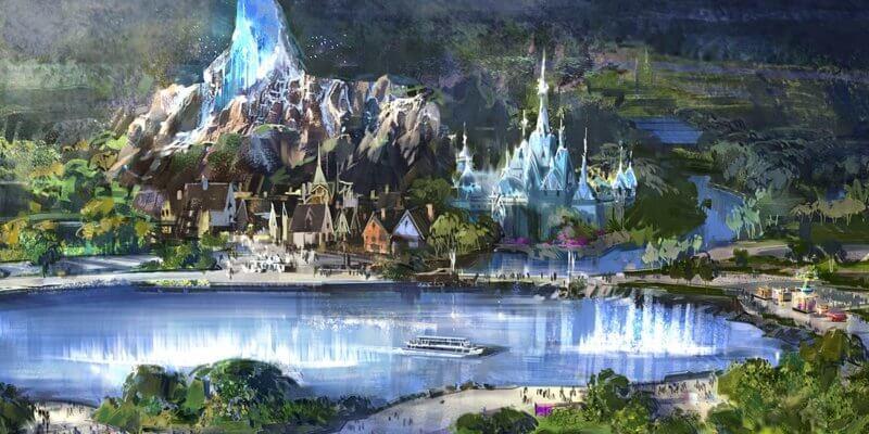 Le prime concept art mostrano la nuova area a tema Frozen che debutterà a Disneyland Paris nel 2020 La nuova area di Disneyland Paris dedicata a Frozen