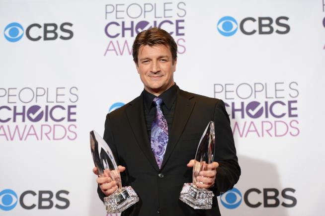 L'attore Nathan Fillion Nathan Fillion