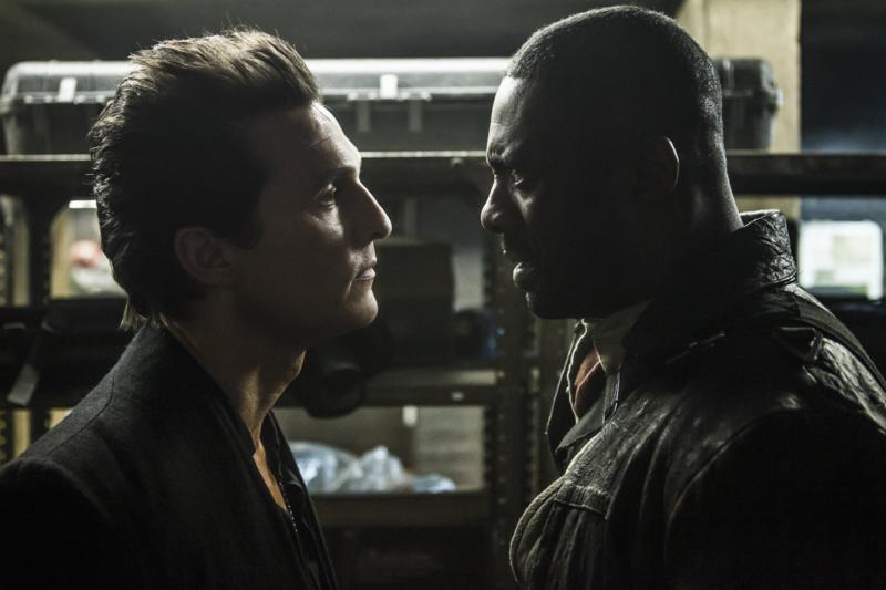 Scena del film La Torre Nera La Torre Nera, Idris Elba e Matthew McConaughey