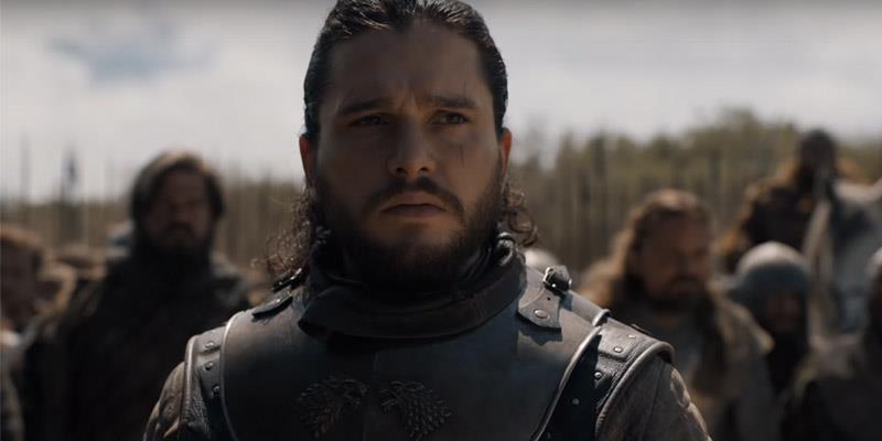 Game of Thrones: un'immagine dall'episodio 8x05 Jon nell'episodio 8x05 di Game of Thrones