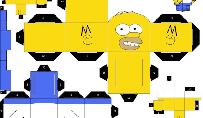 Costruisci il tuo Homer Simpson