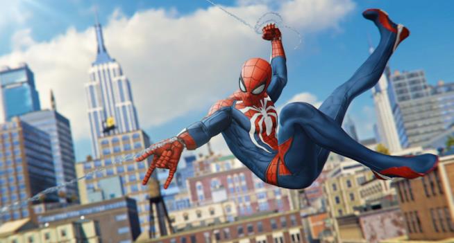 Marvel's Spider-Man avrà 25 costumi diversi su PS4 Spider-Man si dondola su PlayStation 4