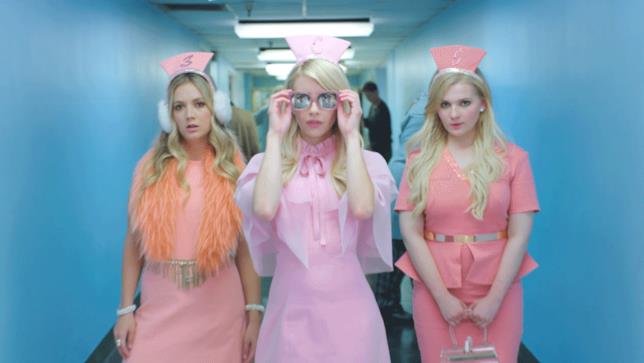 Scream Queens 2: le Chanel Le Chanel in versione infemiere in Scream Queens 2