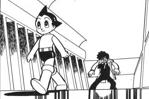 Astro Boy, una vera e propria icona del Giappone Astro Boy in una scena del fumetto