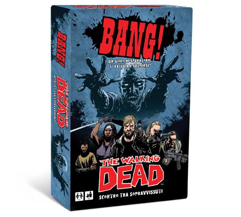 BANG! in edizione The Walking Dead La confezione di BANG! The Walking Dead