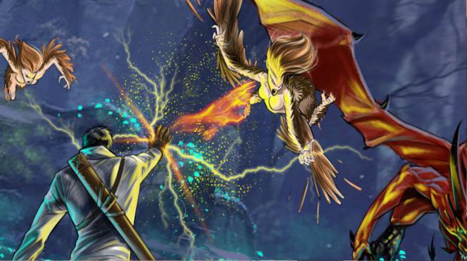 Intermundia: Genesis, la recensione del romanzo Un'illustrazione ufficiale a cura di Stefano Manieri