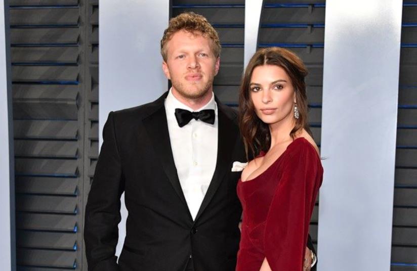 Emily Ratajkowski e Sebastian Bear-McClard non pagano l'affitto grazie a una legge Emily Ratajkowski e Sebastian Bear-McClard in un collage