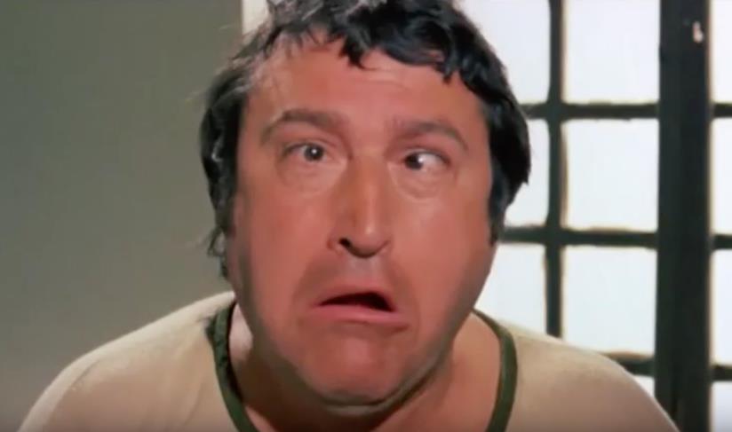 Luigi Origene Soffrano, il re dei caratteristi Jimmy il Fenomeno in uno dei tanti b-movie anni '70