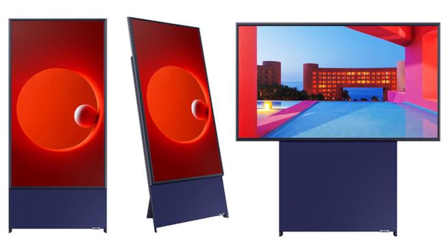 Sero è la TV verticale di Samsung Immagine promozionale di Sero, la TV verticale di Samsung