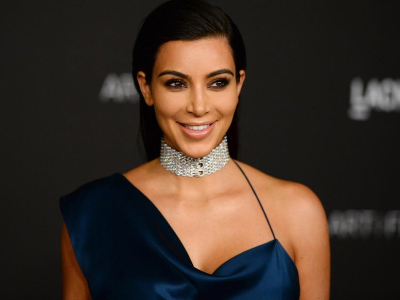 Kim Kardashian e la sua insalata sexy per l'amica Carine Roitfeld Primo piano di Kim Kardashian