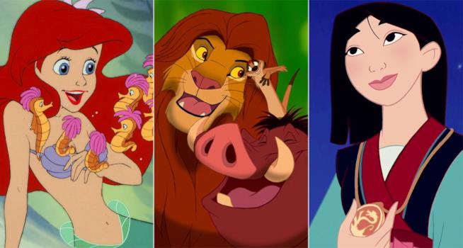 I live-action Disney in arrivo al cinema La Sirenetta, Il Re Leone e Mulan sono 3 dei live-action Disney in arrivo