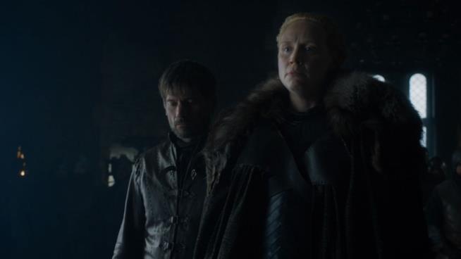 Le scelte di Jaime e Brienne nelle parole degli showrunner e del cast Nikolaj Coster-Waldau e Gwendoline Christie sono Jaime Lannister e Brienne di Tarth