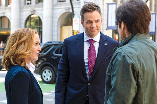 X-Files la miniserie: sul set X-Files la miniserie: il cast sul set