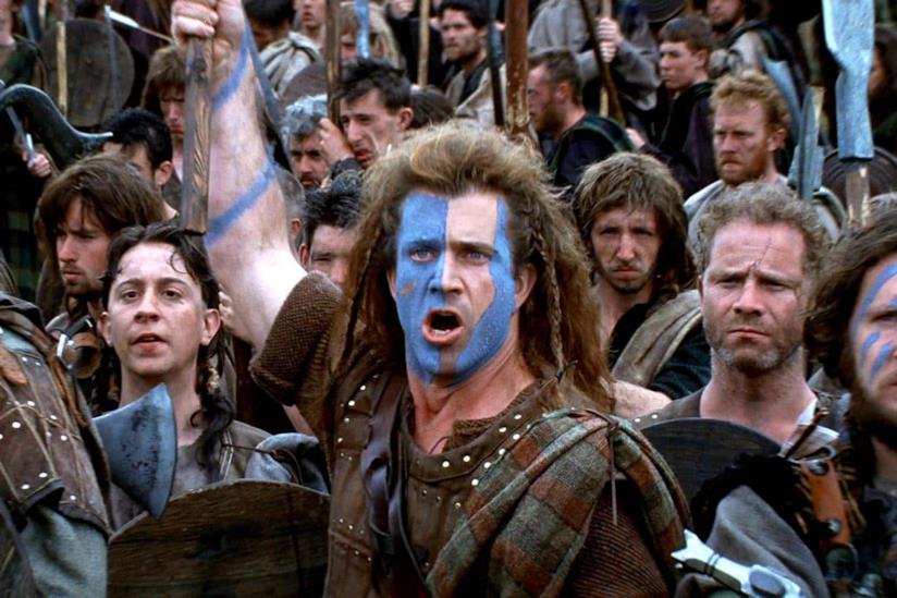 La colonna sonora di Bravehearth - Cuore Impavido Mel Gibson in Bravehearth - Cuore impavido