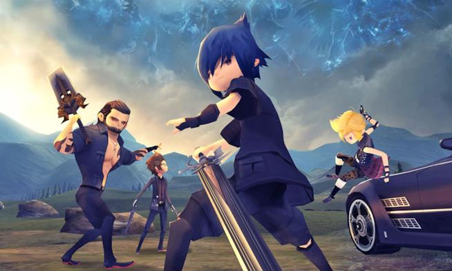 Final Fantasy XV: Pocket Edition ha una data di uscita su iOS e Android Lo stile ''chibi'' di Final Fantasy XV: Pocket Edition