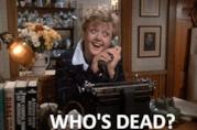 Jessica Fletcher in uno dei meme più celebri Jessica Fletcher