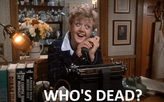Jessica Fletcher in uno dei meme più celebri Jessica Fletcher