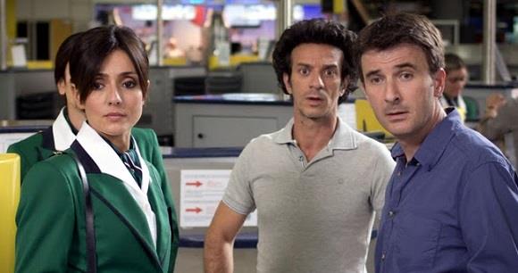 Anche se è amore non si vede cast Ficarra, Picone e Ambra Angiolini di Anche se è amore non si vede