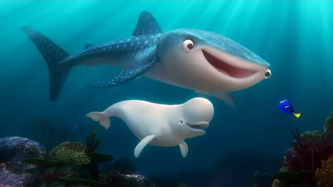 Dory incontra Bailey e Destiny nelle prime clip di Alla Ricerca di Dory Ecco Dory, Bailey e Destiny nelle prime clip di Alla Ricerca di Dory