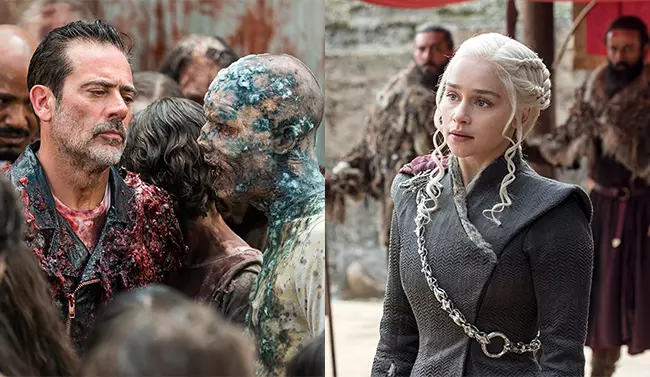 Le serie TV più twittate del 2017 negli USA Daenerys e Negan