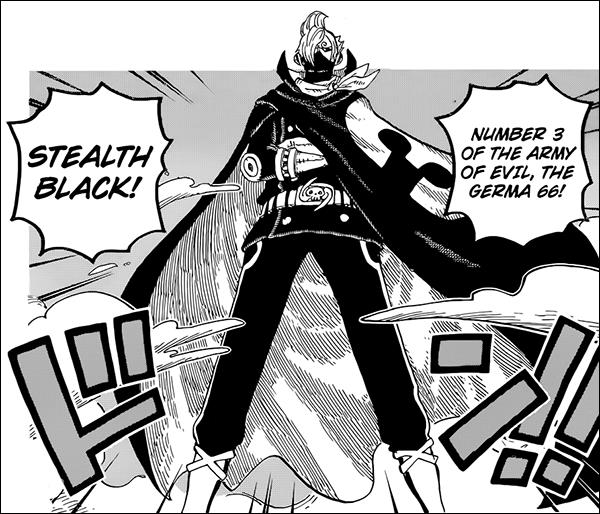 Sanji Raid Suit Sanji nuova tuta Stealth Black
