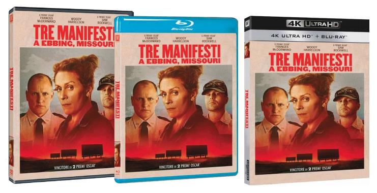 Tre Manifesti a Ebbing, Missouri Tre Manifesti a Ebbing, Missouri in Home Video