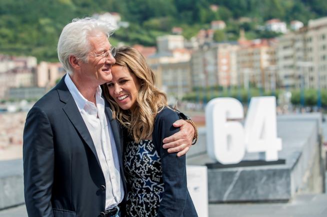 Richard Gere è di nuovo papà! Richard Gere e la moglie Alejandra Silva