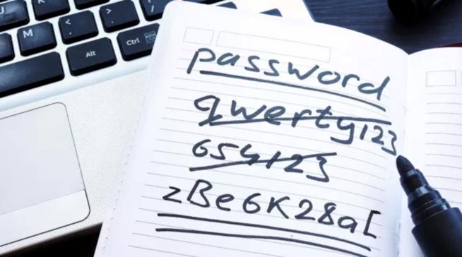 WebAuthn è ora uno standard del web, l'ufficialità da W3C e FIDO Alliance Esempi di password annotate su carta