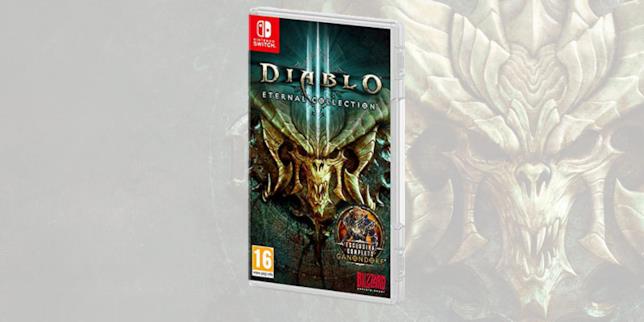 Diablo III arriva su Nintendo Switch anche in bundle con la console La boxart di Diablo III Eternal Collection su Nintendo Switch