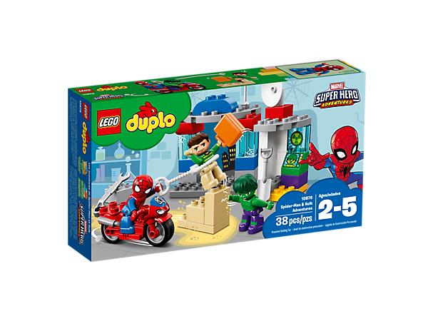 Box del set LEGO Le avventure di Spider-Man e Hulk Dettagli del box del set Le avventure di Spider-Man e Hulk di LEGO