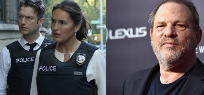 Law & Order, un episodio sarà ispirato al caso Weinstein Harvey Weinstein e i protagonisti di Law & Order
