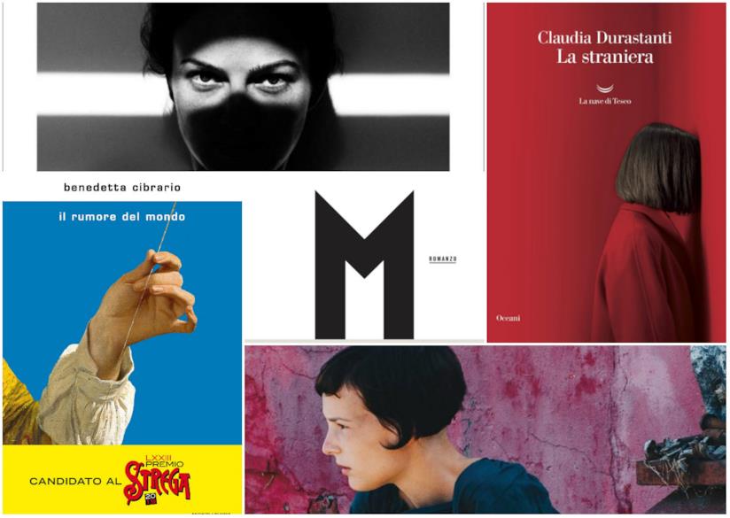 I cinque finalisti dello Strega 2019 Cinque copertine dei finalisti del Premio Strega