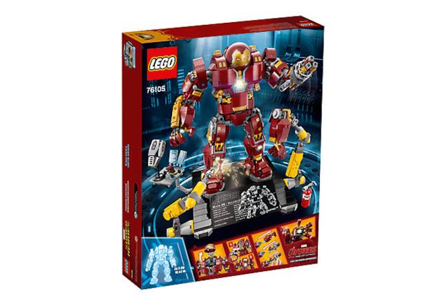 Box Hulkbuster: Ultron Edition di LEGO Dettagli del box Hulkbuster: Ultron Edition di LEGO