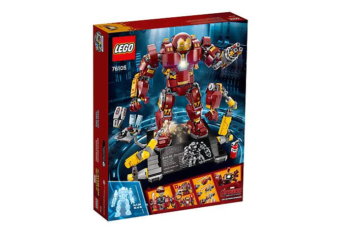 Box Hulkbuster: Ultron Edition di LEGO Dettagli del box Hulkbuster: Ultron Edition di LEGO