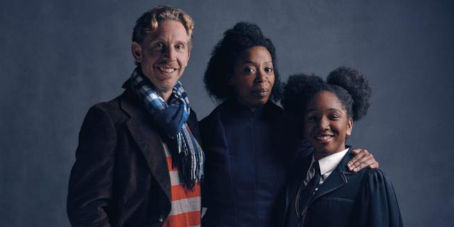 La famiglia Granger-Weasley in Harry Potter and the Cursed Child gli attori della famiglia Granger-Weasley in Harry Potter and the Cursed Child