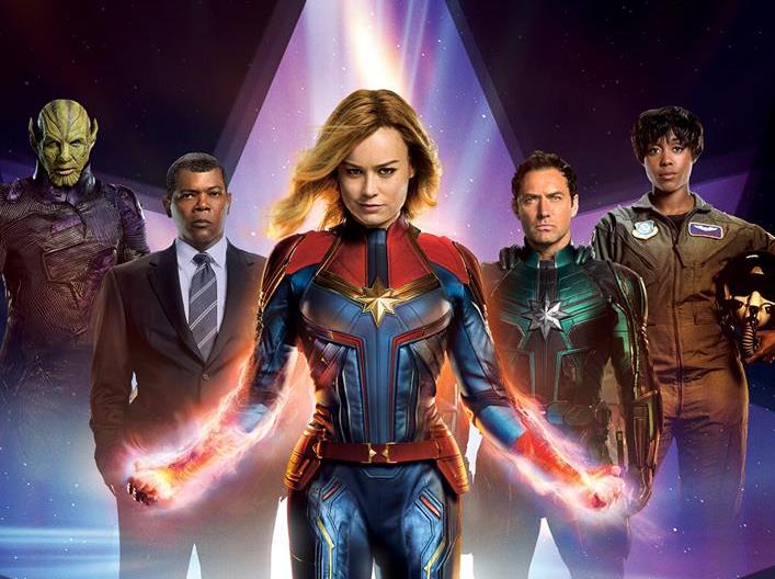 Come sarà la Starforce che vedremo in Captain Marvel Poster dedicato a Captain Marvel per Total Film