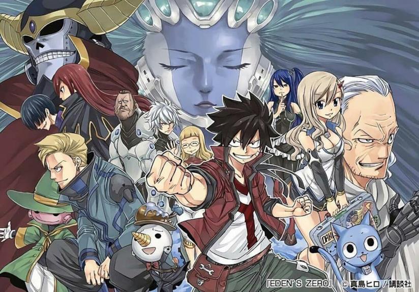 Eden's Zero crossover con Fairy Tail e nuovi dettagli Eden's Zero i personaggi