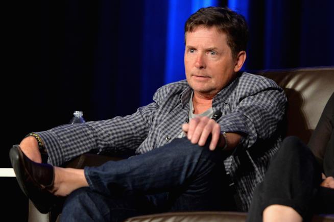 Michael J. Fox ha fatto il suo primo tatuaggio a 57 anni Michael J. Fox durante una convention