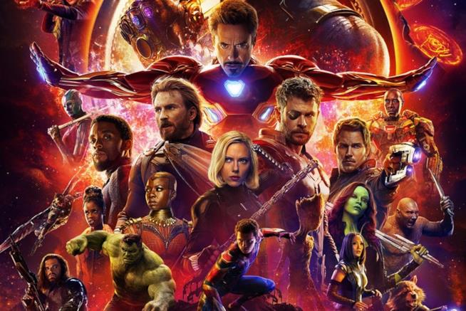 Il terzo film sugli Avengers sarà il più lungo del MCU Infinity War poster ufficiale