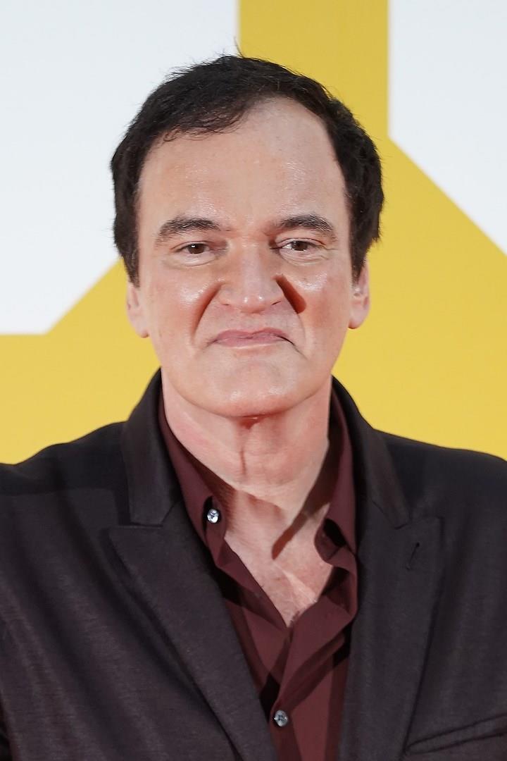 Quentin Tarantino durante un evento di presentazione di C'era una volta a... Hollywood Un primo piano di Quentin Tarantino