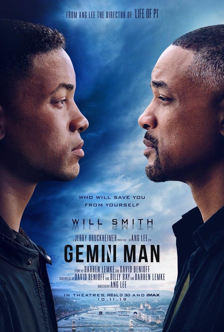 Gemini Man, dal 10 ottobre nelle sale italiane Faccia a faccia tra il Will Smith giovane e quello più anziano nel poster ufficiale di Gemini Man