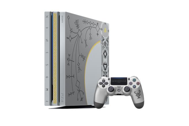 God of War, Sony annuncia il bundle con PS4 Pro La PS4 Pro Leviathan Grey di God of War