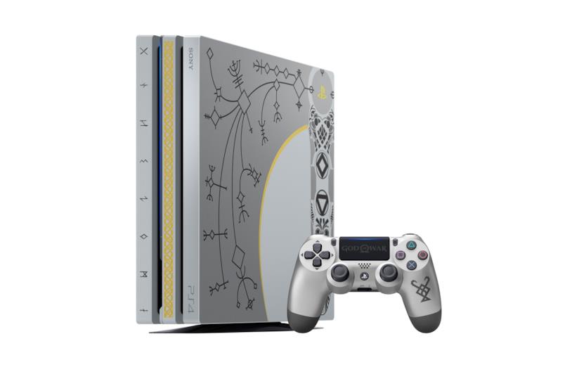 God of War, Sony annuncia il bundle con PS4 Pro La PS4 Pro Leviathan Grey di God of War