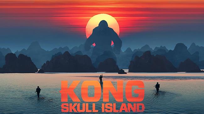 Kong: Skull Island, il nuovo trailer e l'ultimo banner pubblicitario sono da urlo Un'immagine dal trailer ufficiale di Kong: Skull Island