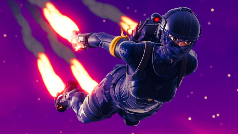 Fortnite, disponibile la funzione a tempo limitato Regalo In volo con un jetpack in Fortnite: Battaglia Reale