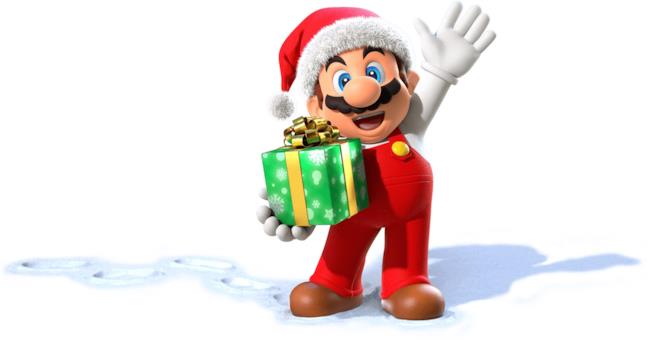 Nintendo ci invita a scrivere una lettera a Super Mario Super Mario vestito da Santa Claus